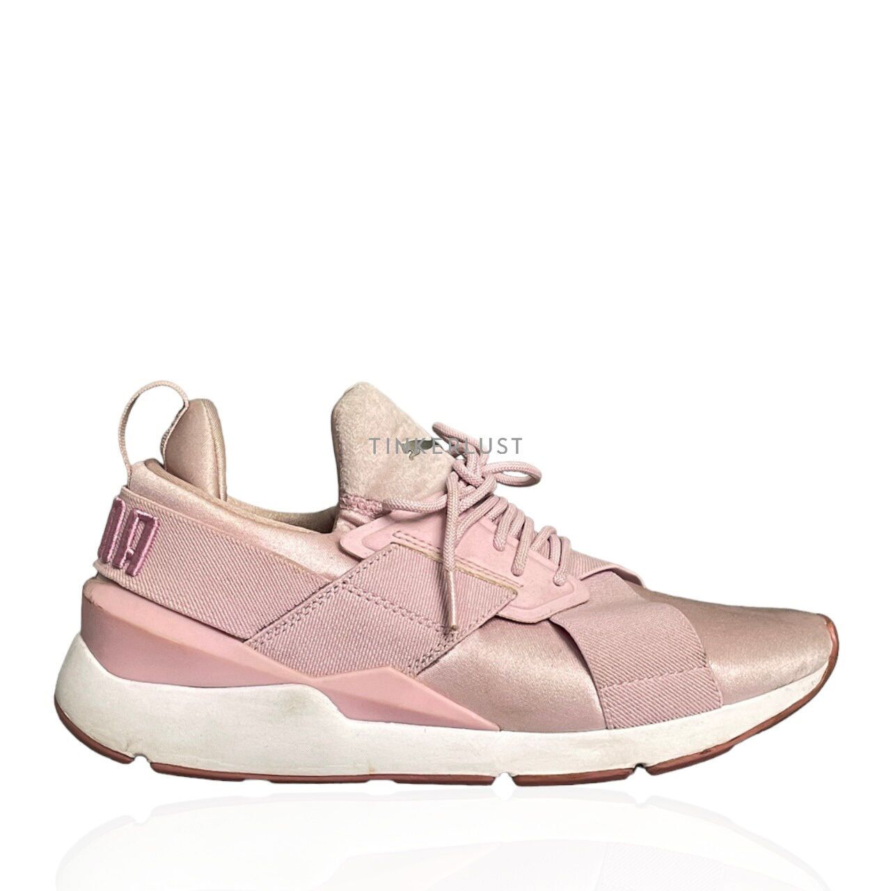 Puma muse store satin shoes